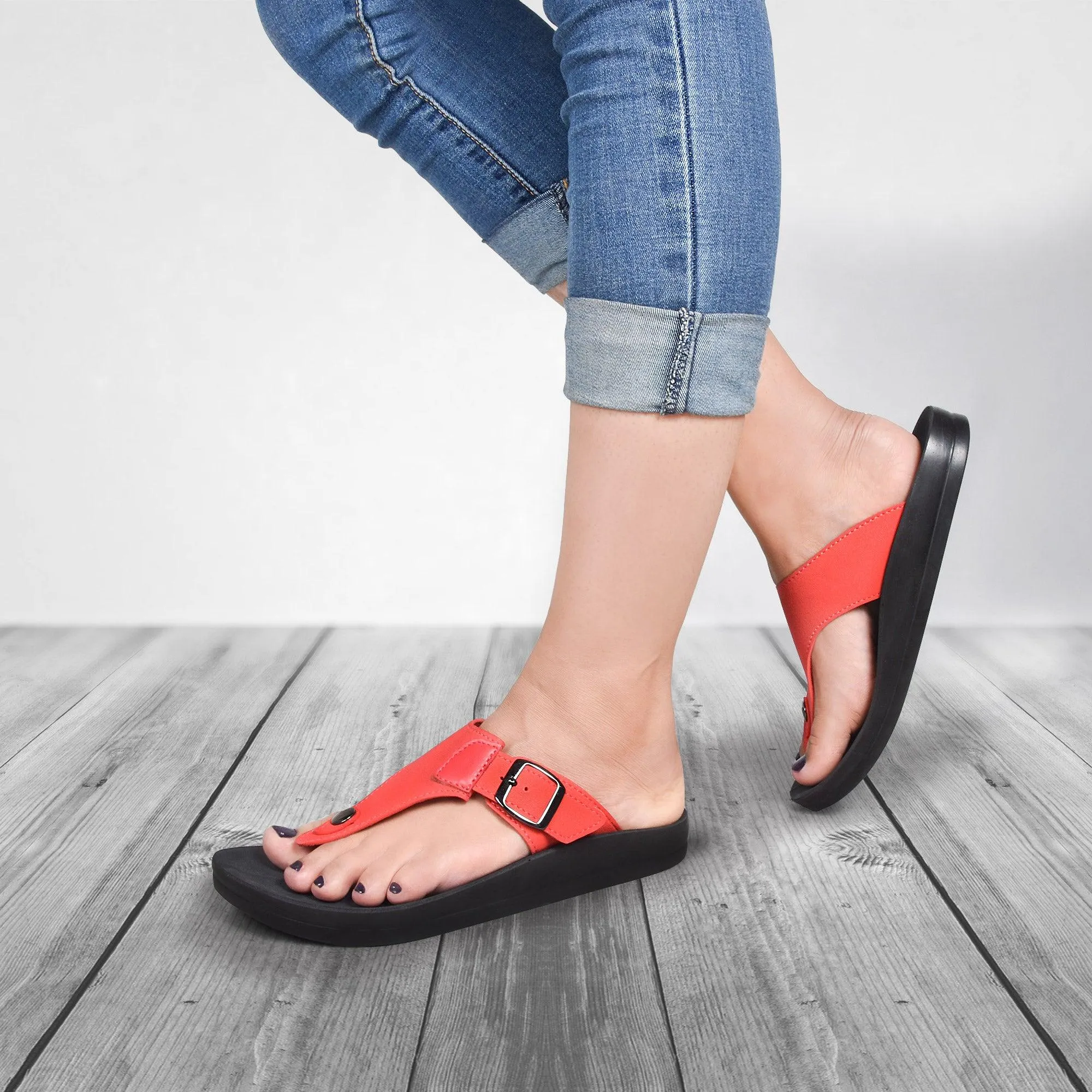 Aerothotic - Trench Thong Sandals