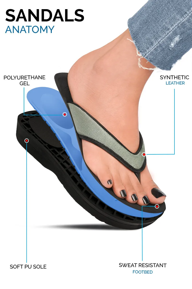 Aerothotic - Women's Strait Thong Sandals