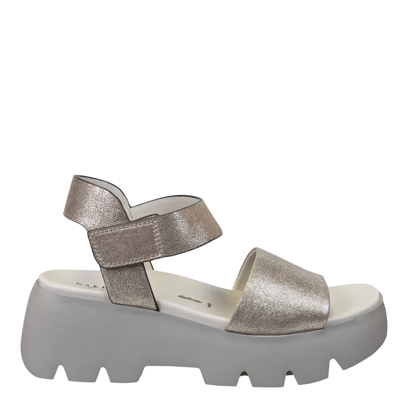 ALLOY in SILVER Platform Sandals