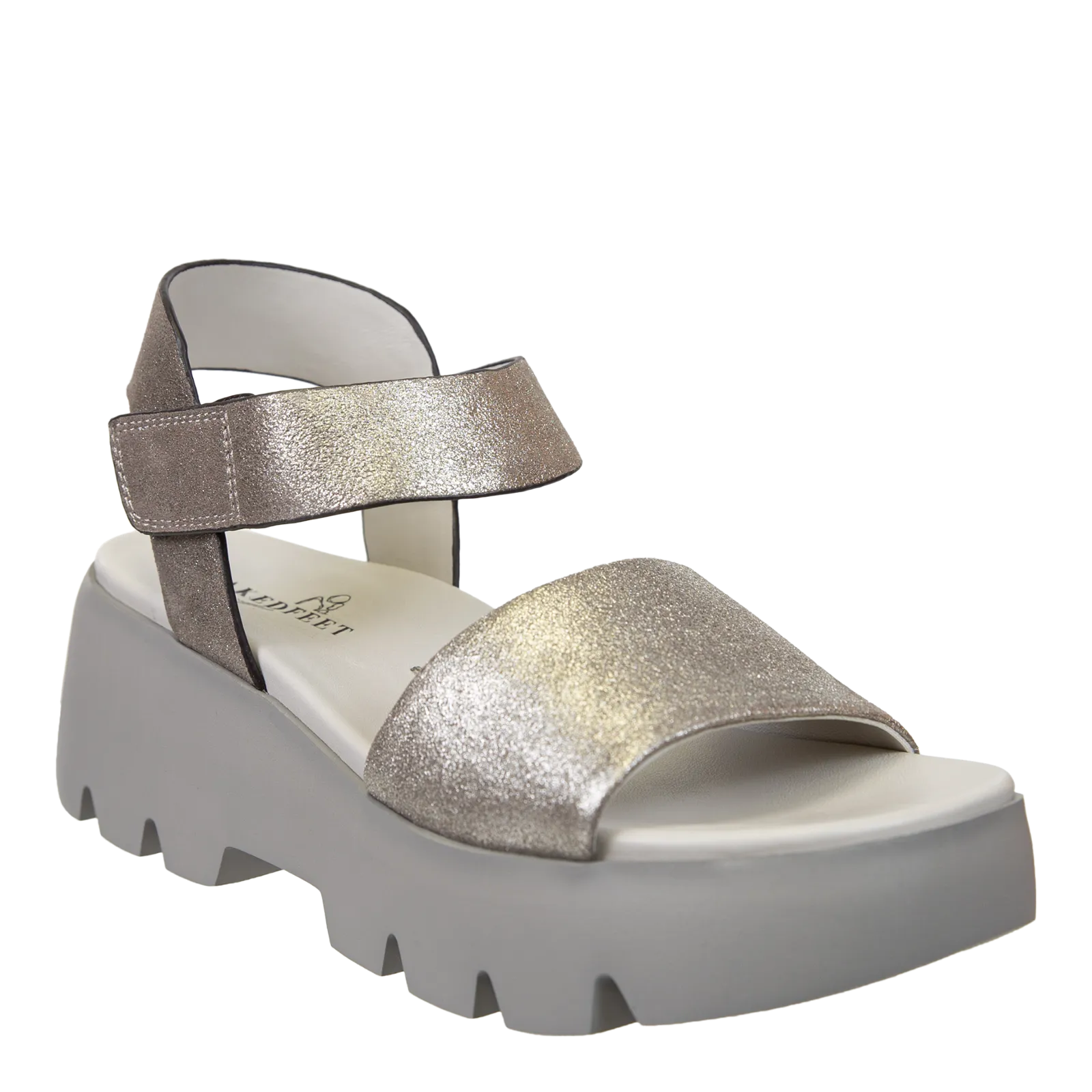 ALLOY in SILVER Platform Sandals