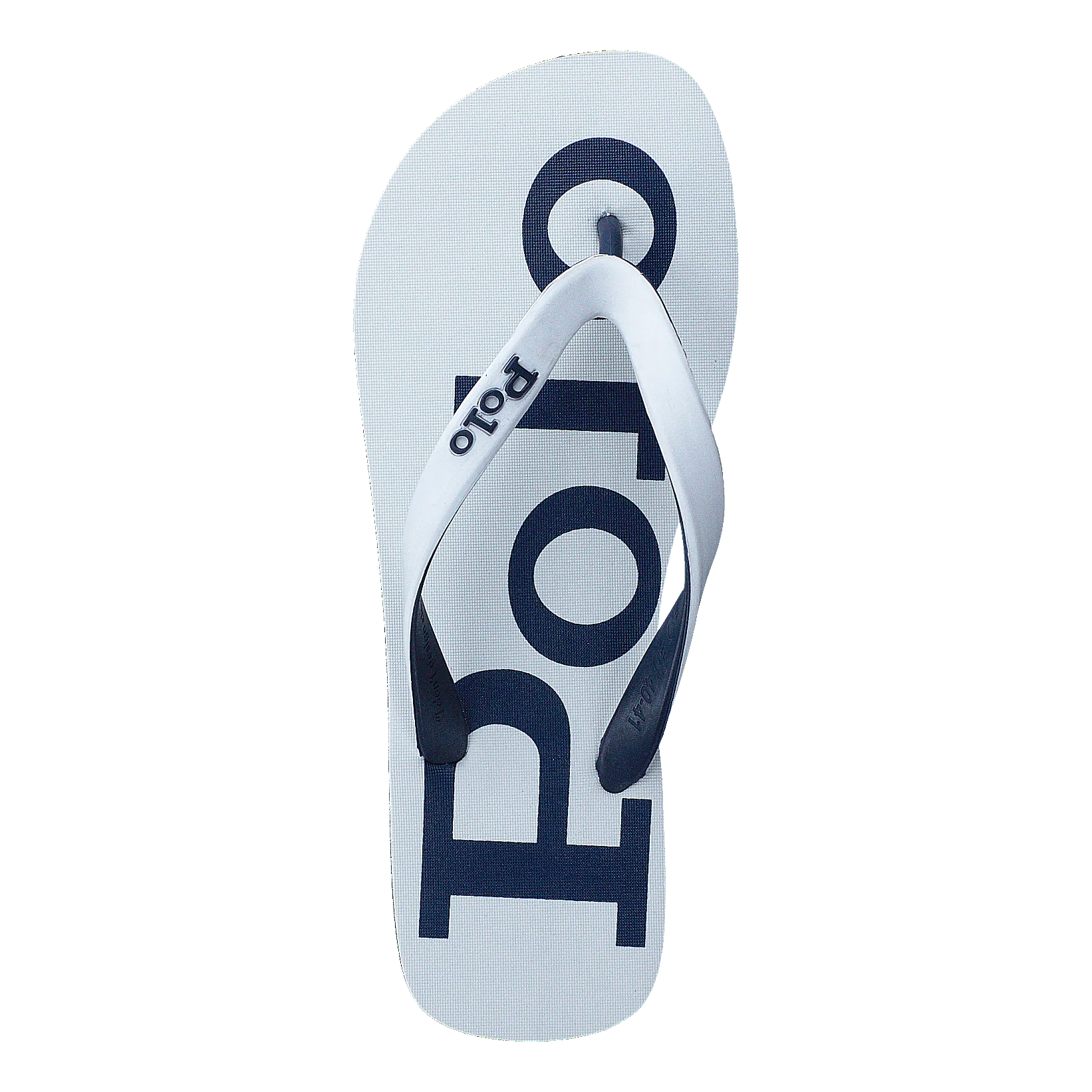 Bolt Logo Flip-Flop White / Newport Navy