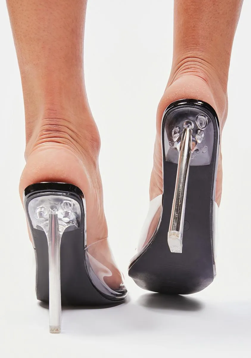 Dark Marriage Story Clear Heels