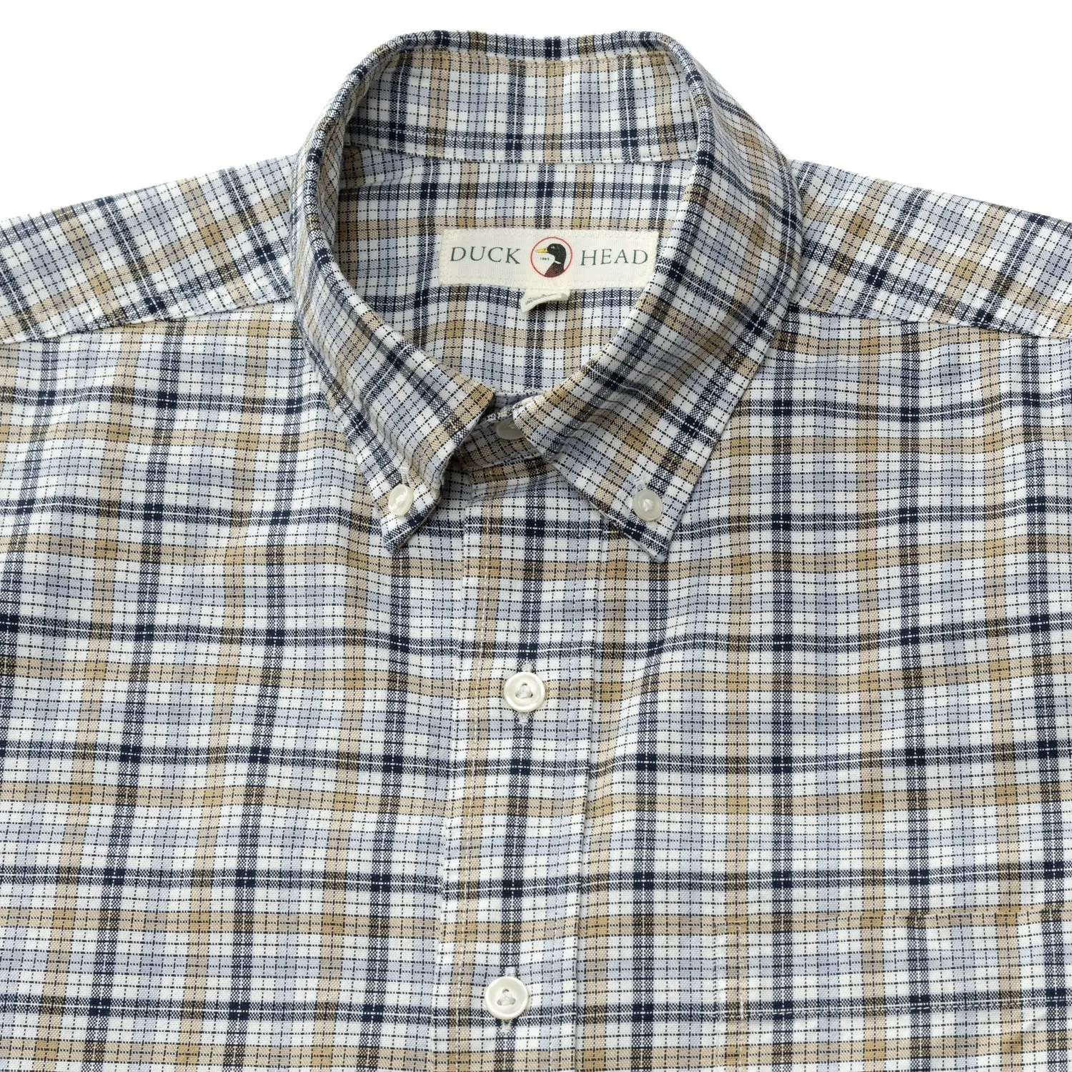 Duck Head Russel Oxford Plaid Shirt