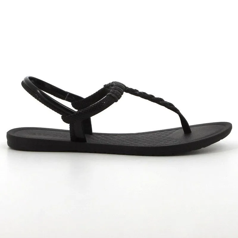 Grendha Back Strap Sandals 2- Black