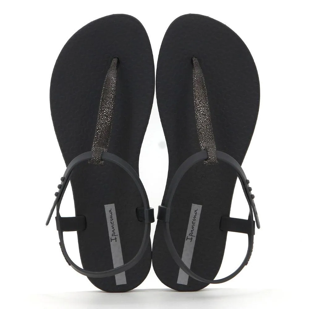 Ipanema Back Strap Sandal  - Charcoal