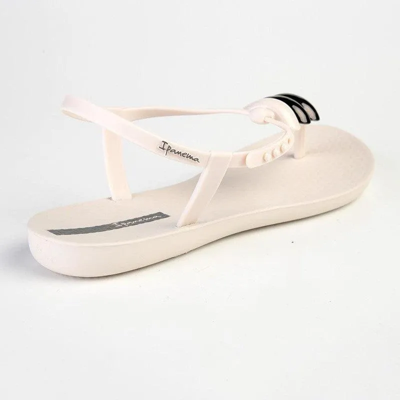 Ipanema Rumi Ladies Thong Sandals - Beige/Grey