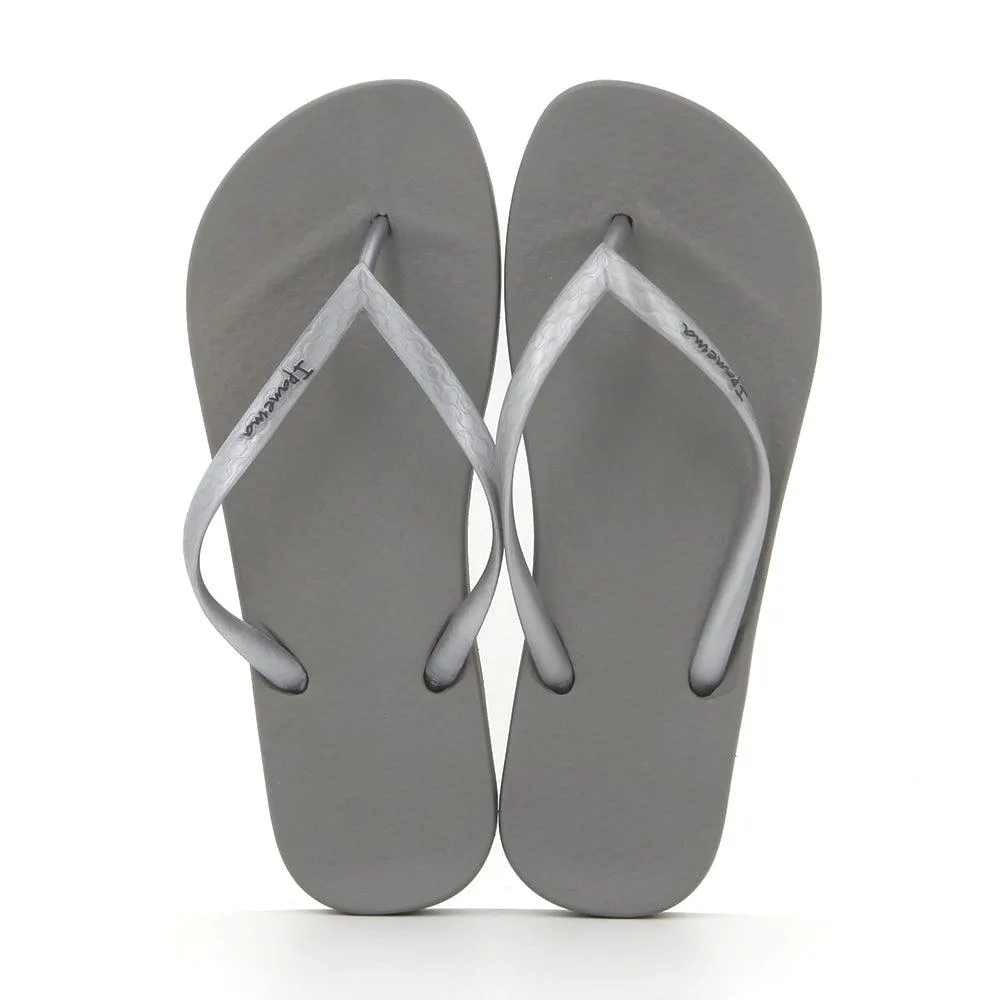 Ipanema Thong Slip On Sandal - Grey/Silver