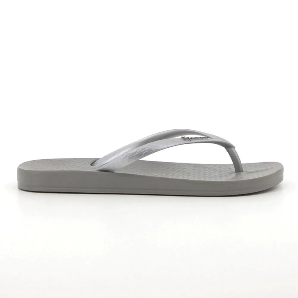 Ipanema Thong Slip On Sandal - Grey/Silver