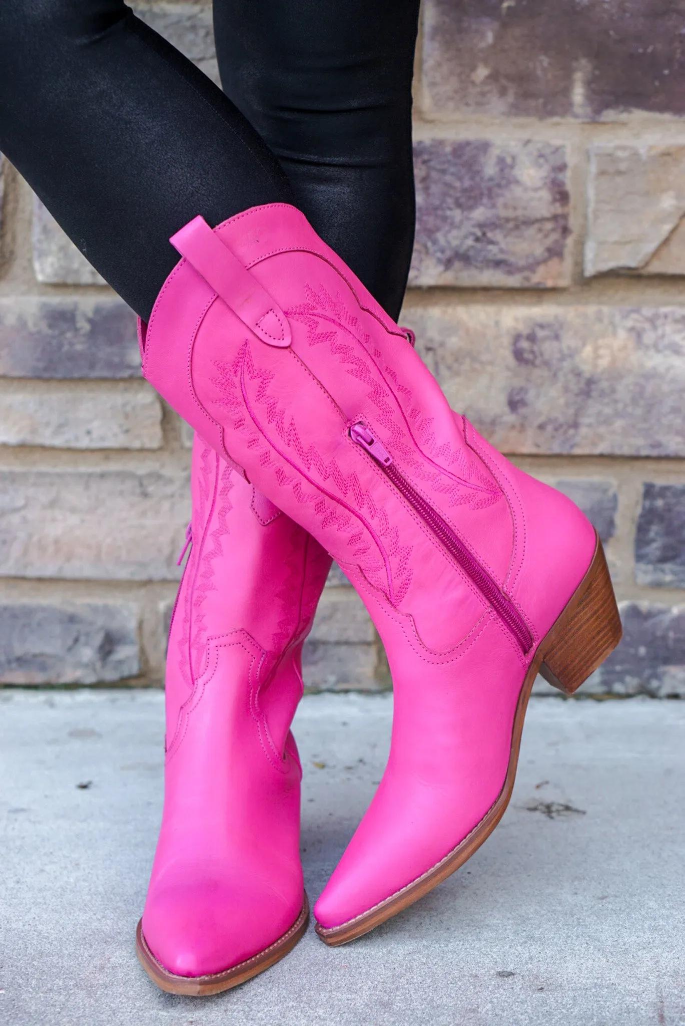 Matisse Mylie Hot Pink Western Boots