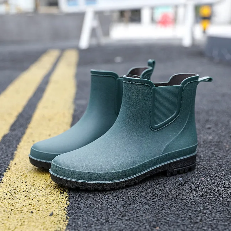 Men Rain Boots Autumn And Winter