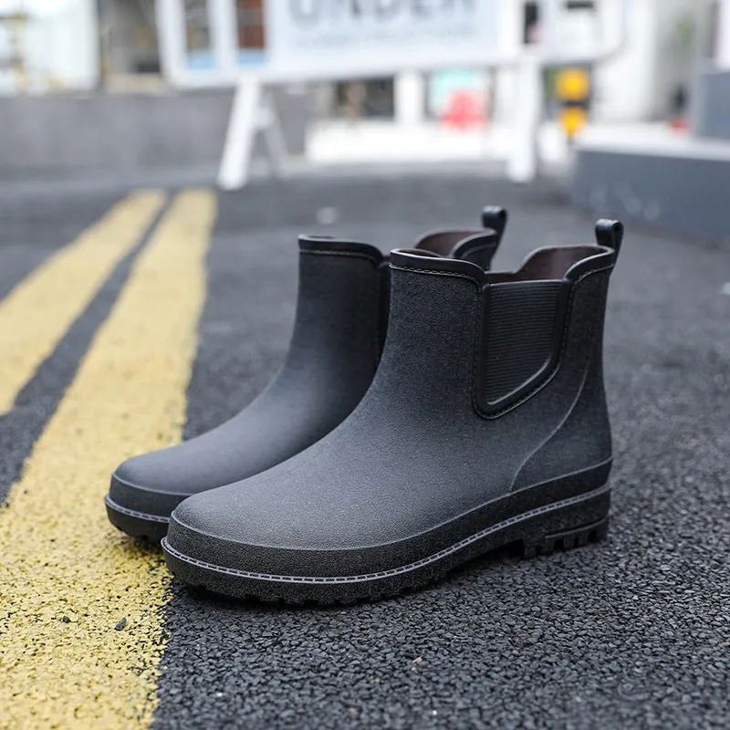 Men Rain Boots Autumn And Winter