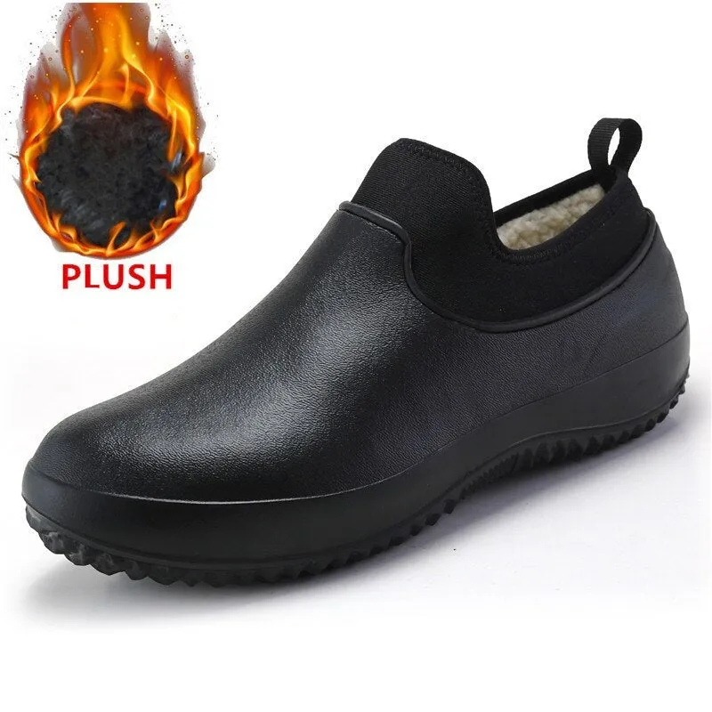 Men's Non-Slip Waterproof Shoes | Rain Boots Plus Size