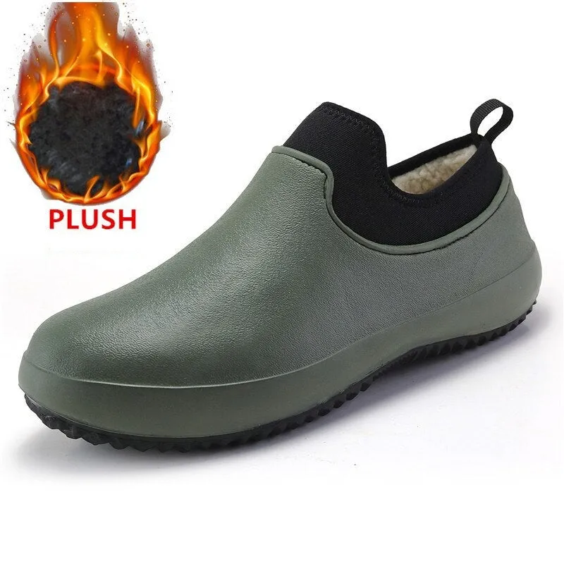 Men's Non-Slip Waterproof Shoes | Rain Boots Plus Size