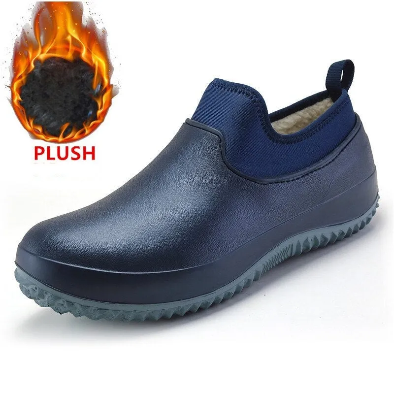 Men's Non-Slip Waterproof Shoes | Rain Boots Plus Size