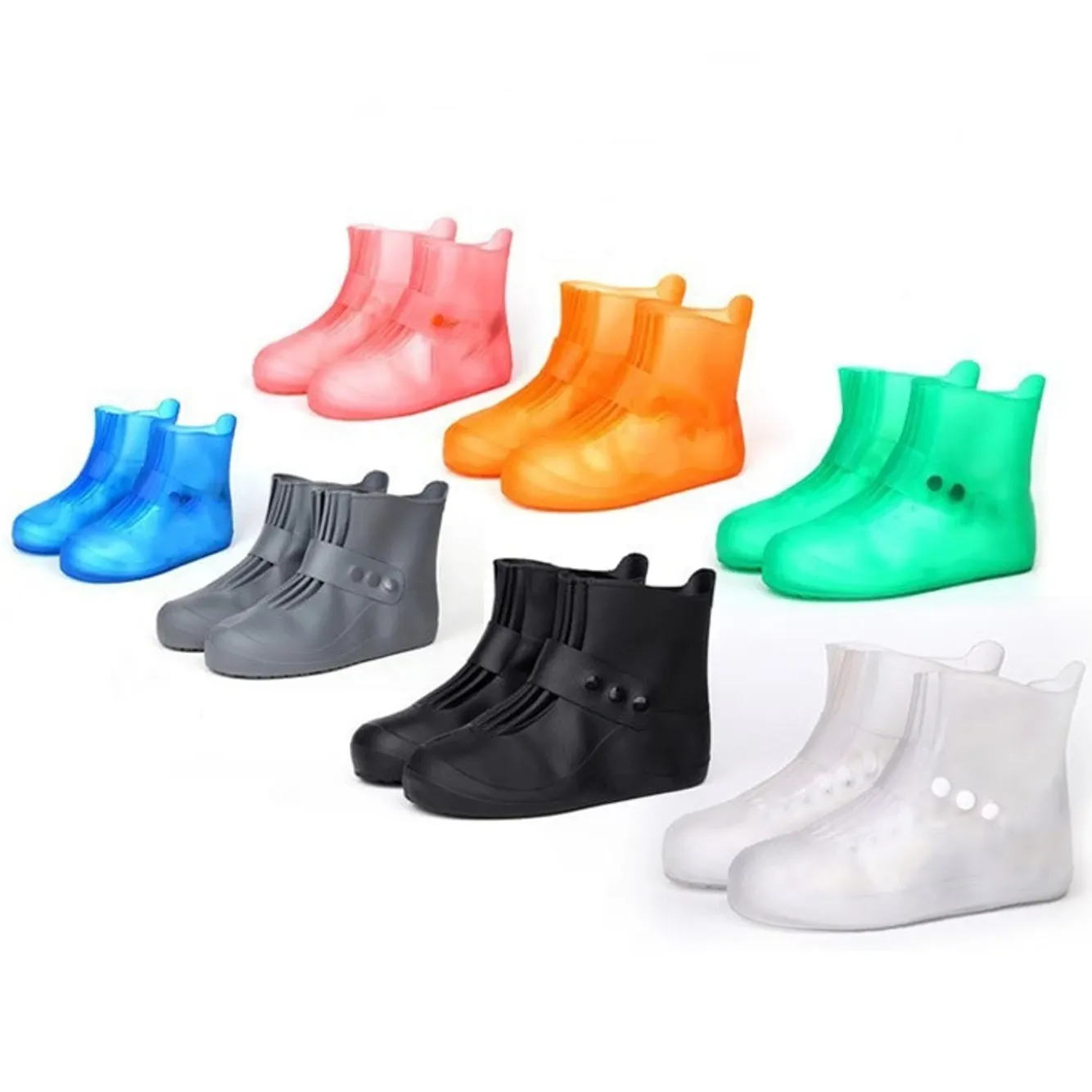 Men's/Women's Waterproof Anti-Slip Elastic Rain Boots