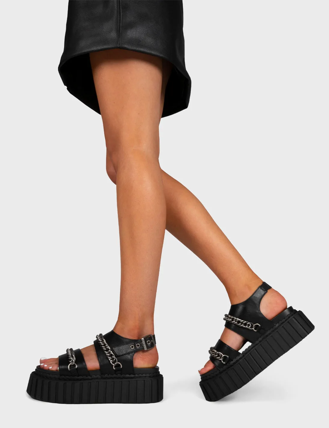 My Disaster Chunky Platform Creeper Sandals