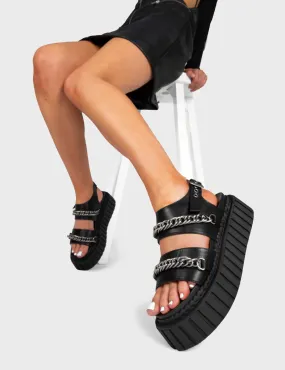 My Disaster Chunky Platform Creeper Sandals