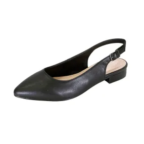 PEERAGE Macy Women's Wide Width Leather Flats