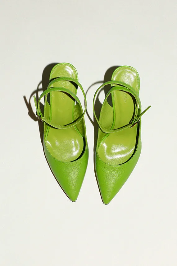 Pistachio Alena Heels