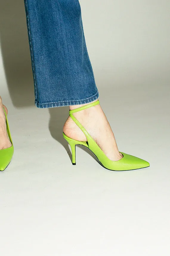 Pistachio Alena Heels