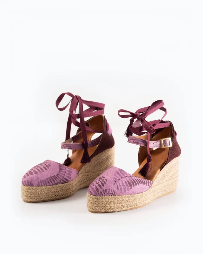 Silvia Cobos Palmar Espadrille Purple