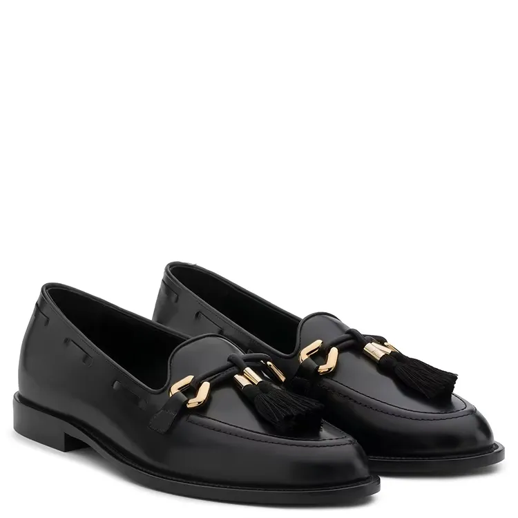 Slip-On Tassel Decoration Leisure Loafers