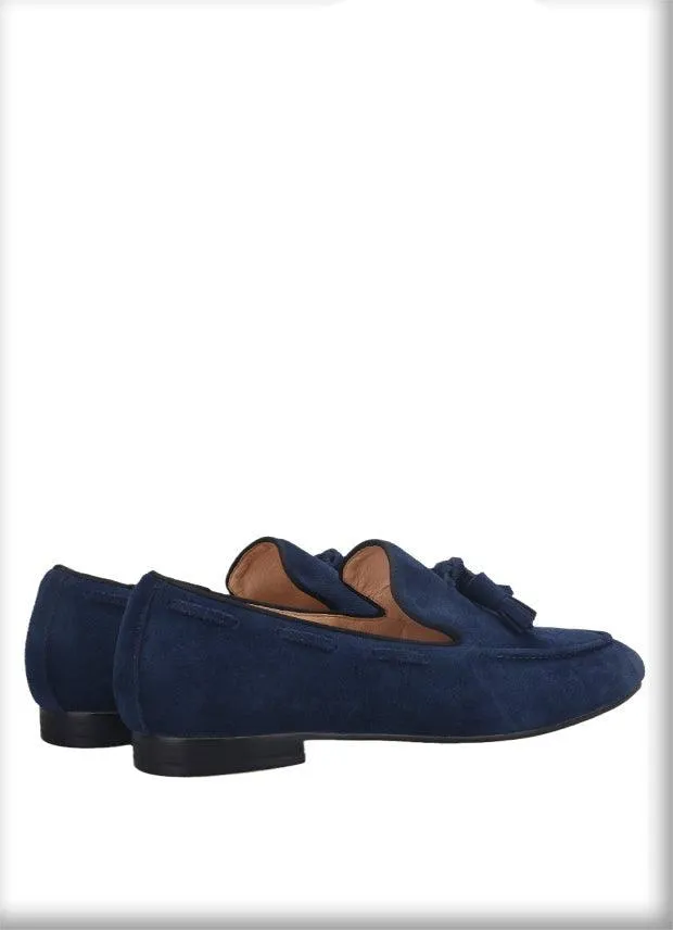 Suede Tassel Men Loafers