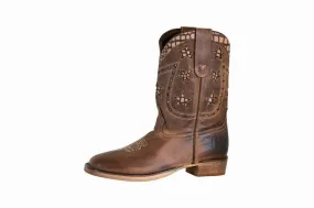 TuffRider Toddler's Rocky Mountain Square Toe Western Boot