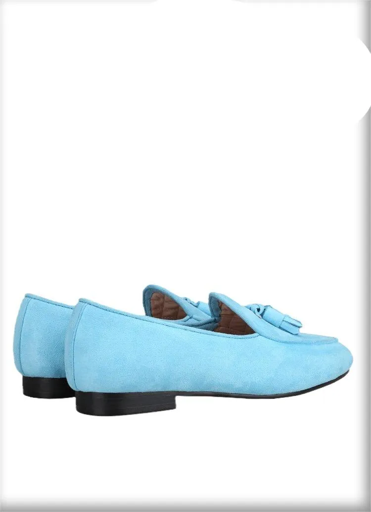 Velvet Tassel Casual Men Loafers - Men Shoes